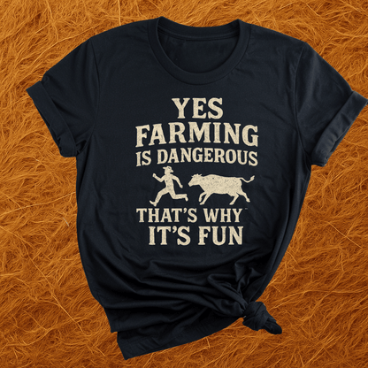 Chased By Cows T-Shirt