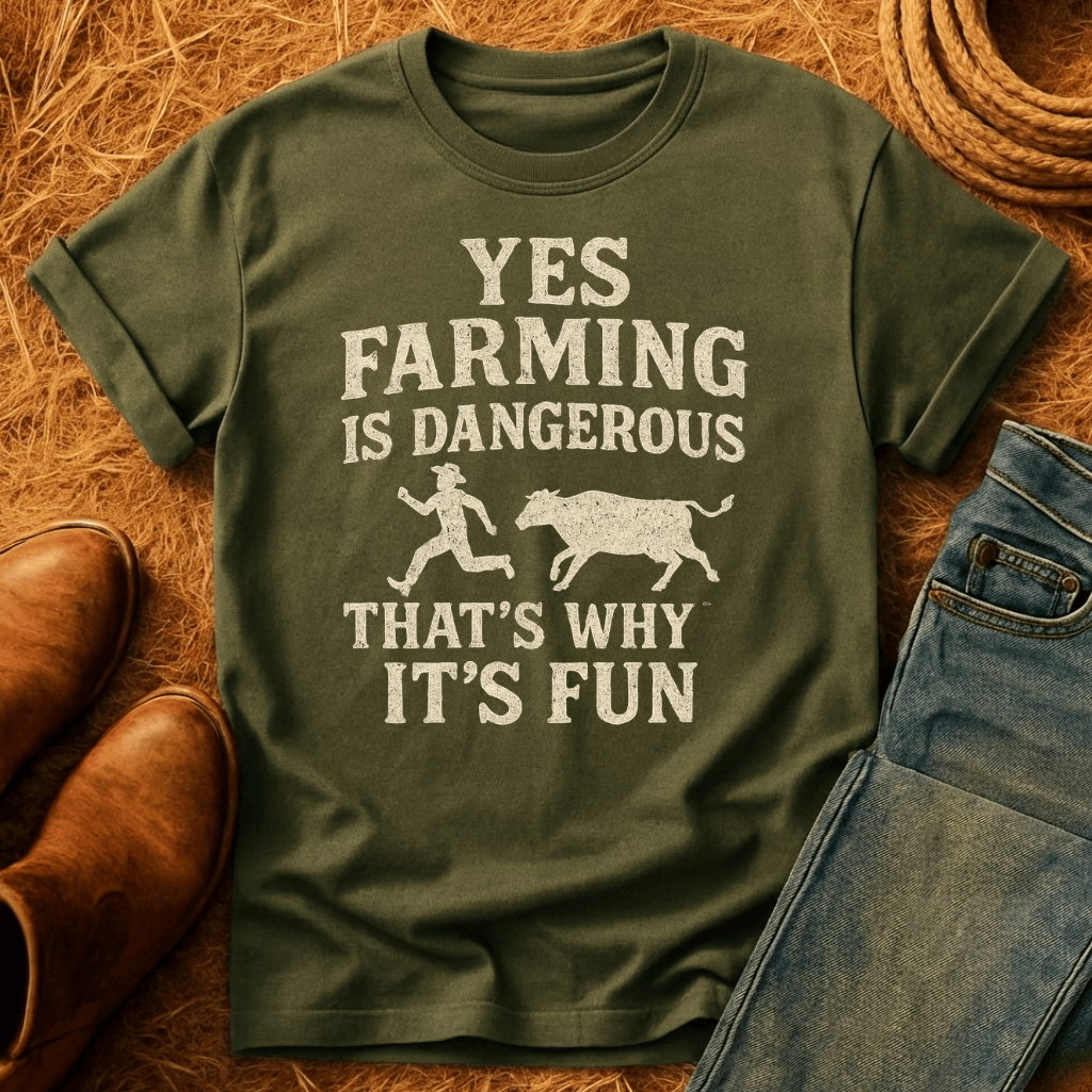Chased By Cows T-Shirt