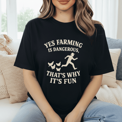 Chased By Chickens T-Shirt