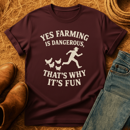 Chased By Chickens T-Shirt