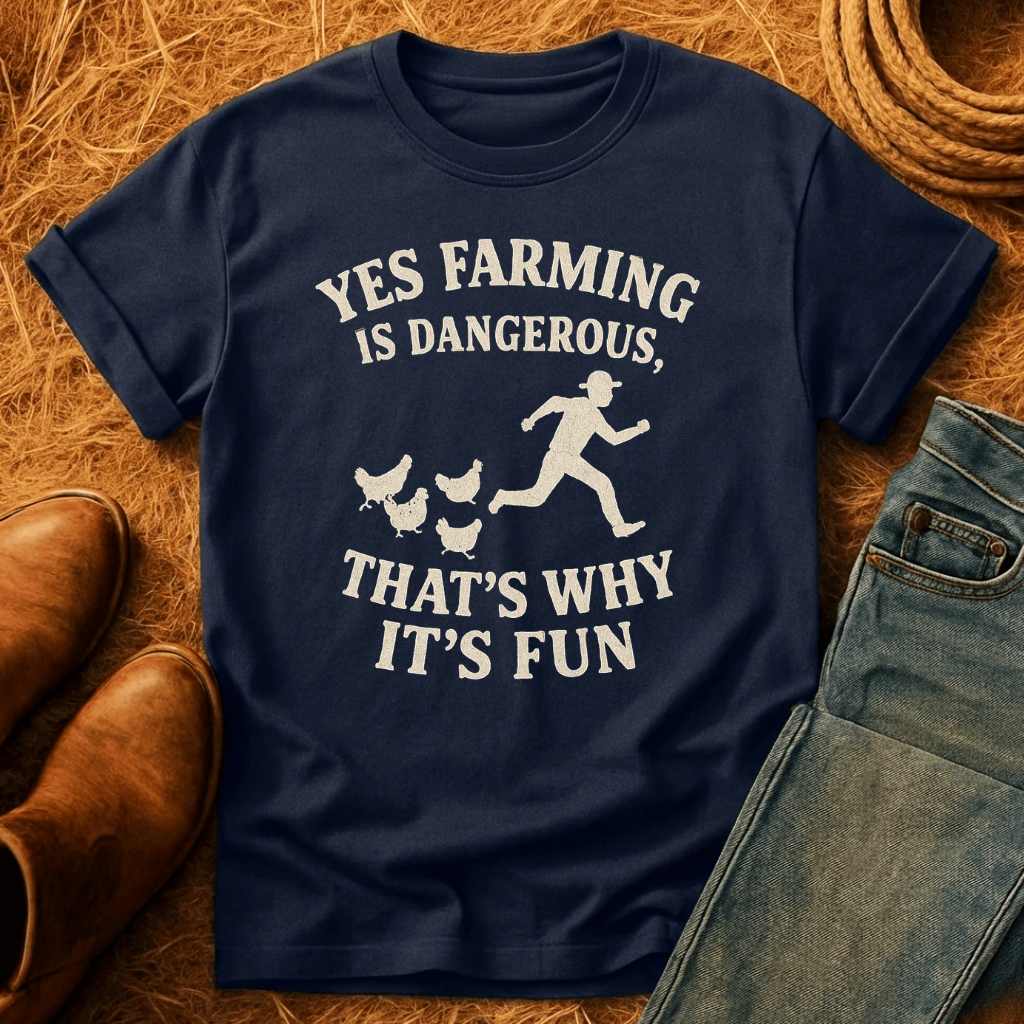 Chased By Chickens T-Shirt