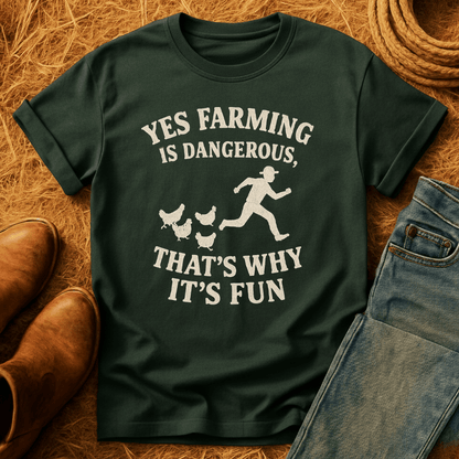 Chased By Chickens T-Shirt