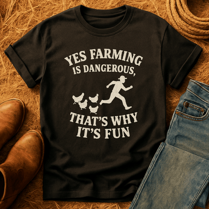 Chased By Chickens T-Shirt