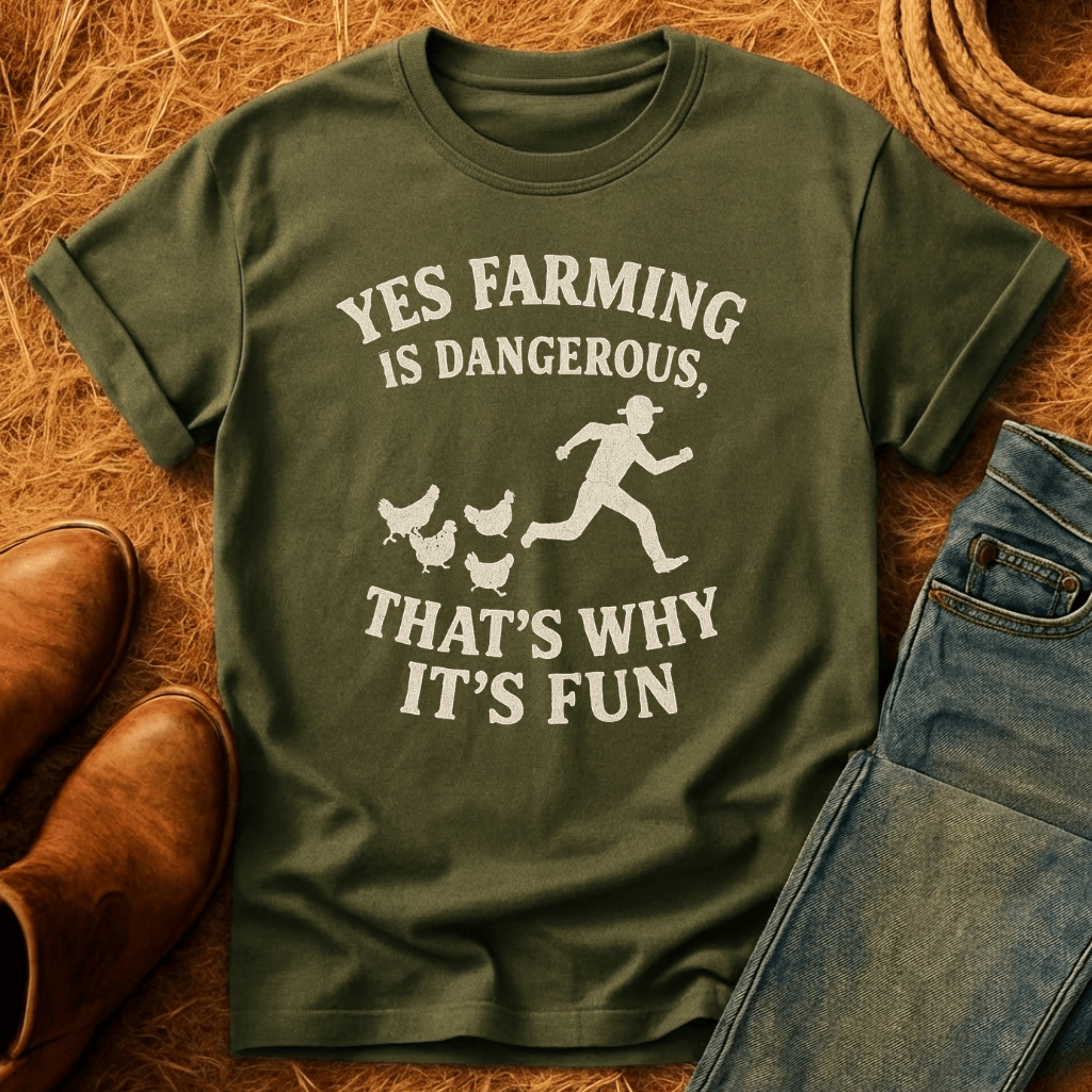 Chased By Chickens T-Shirt