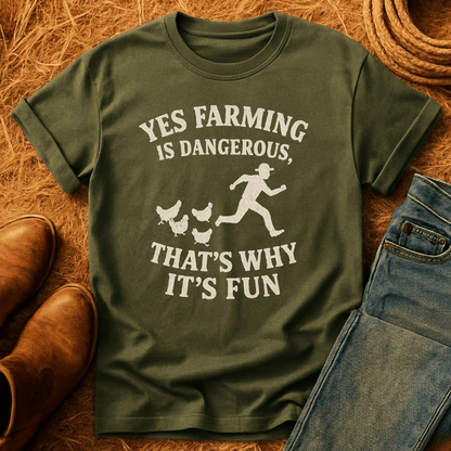 Chased By Chickens T-Shirt