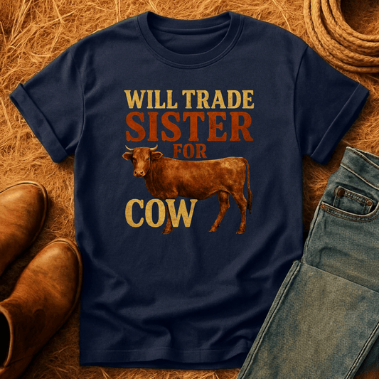 Trade Sister For Cow T-Shirt