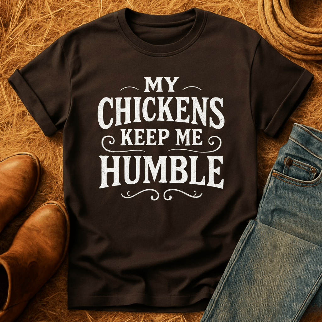 Chickens Keep Me Humble T-Shirt