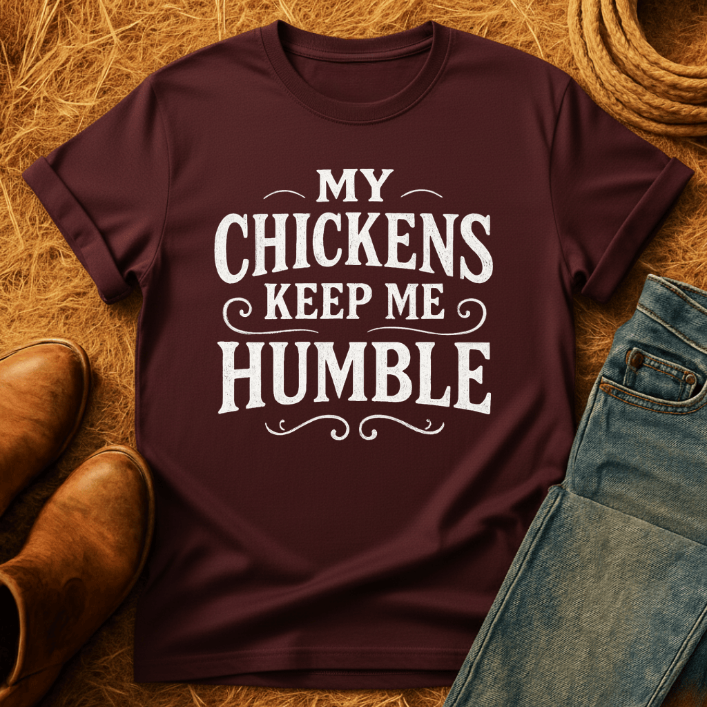 Chickens Keep Me Humble T-Shirt