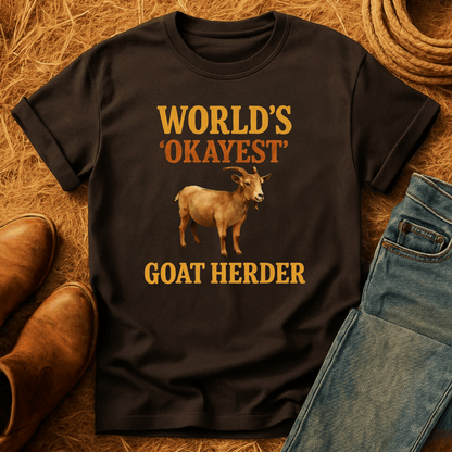 Okayest Goat-herd T-Shirt