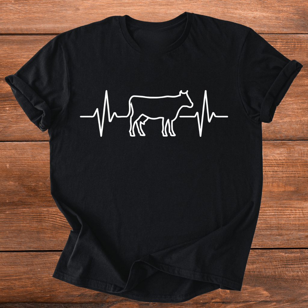 Cow Heartbeat T-Shirt