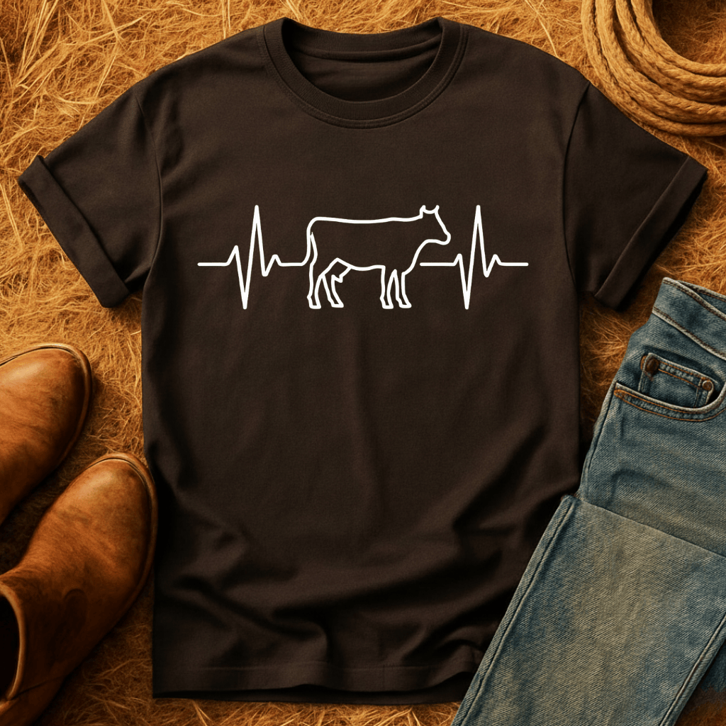 Cow Heartbeat T-Shirt