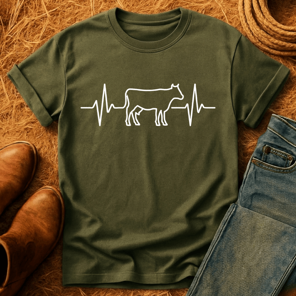 Cow Heartbeat T-Shirt