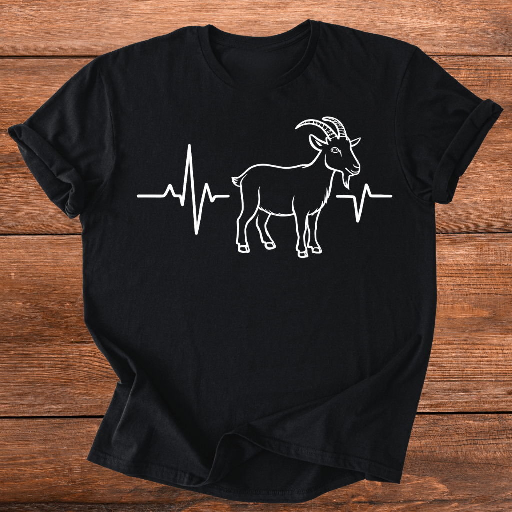 Goat Heart Beat T-Shirt