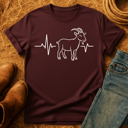 Goat Heart Beat T-Shirt