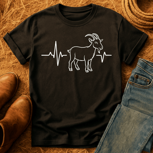 Goat Heart Beat T-Shirt