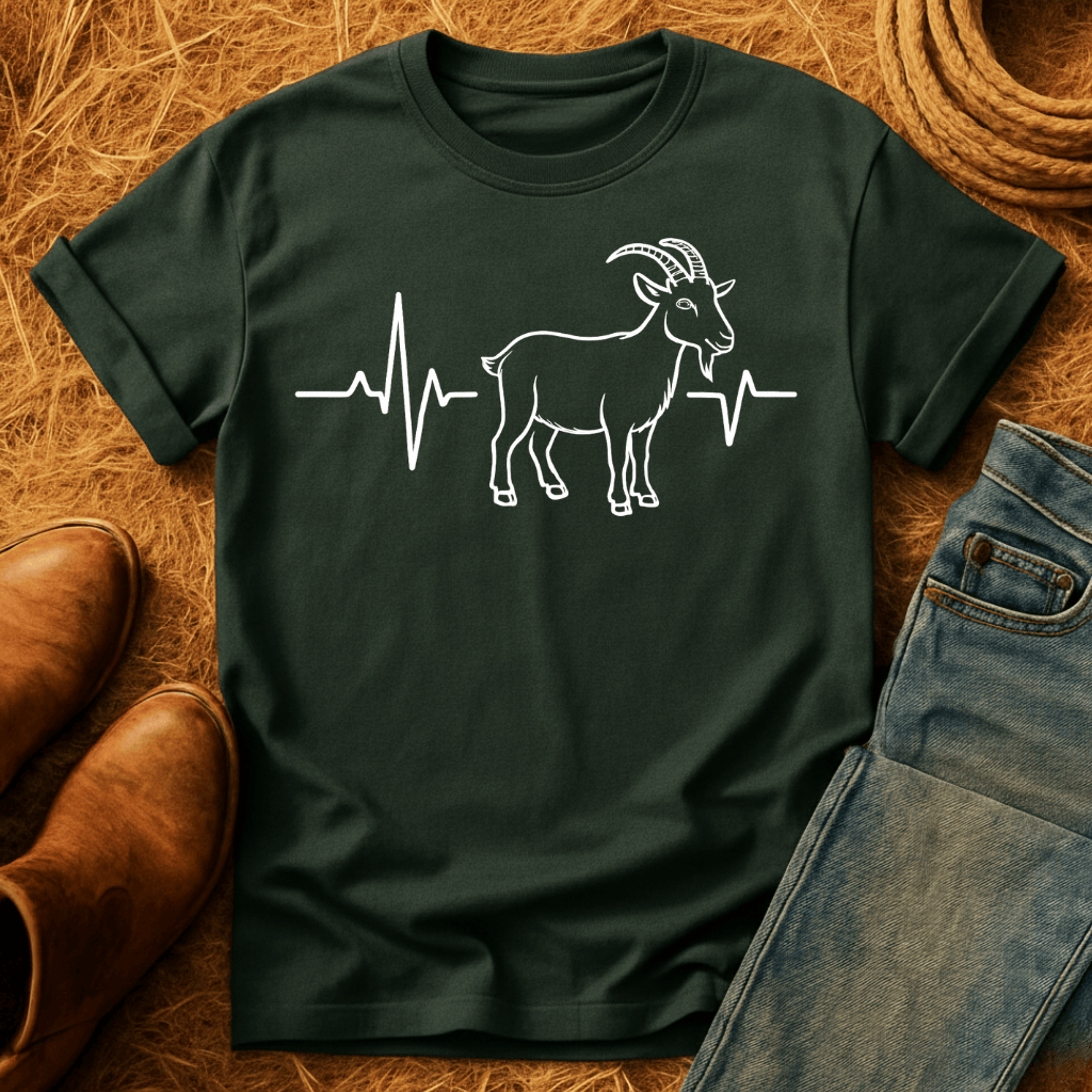 Goat Heart Beat T-Shirt