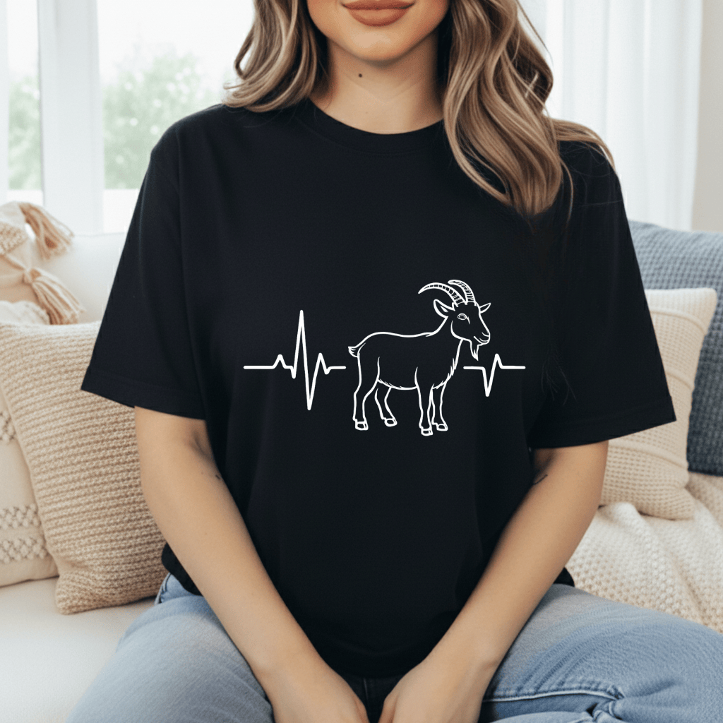 Goat Heart Beat T-Shirt
