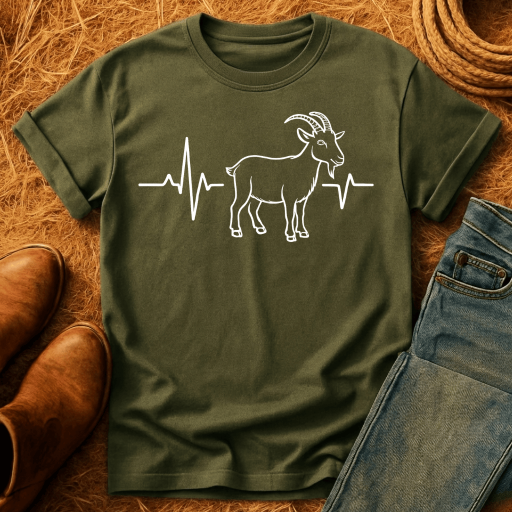 Goat Heart Beat T-Shirt
