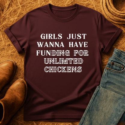 FUNding For Chickens T-Shirt