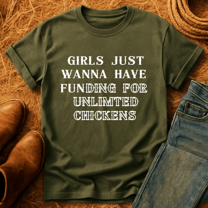 FUNding For Chickens T-Shirt