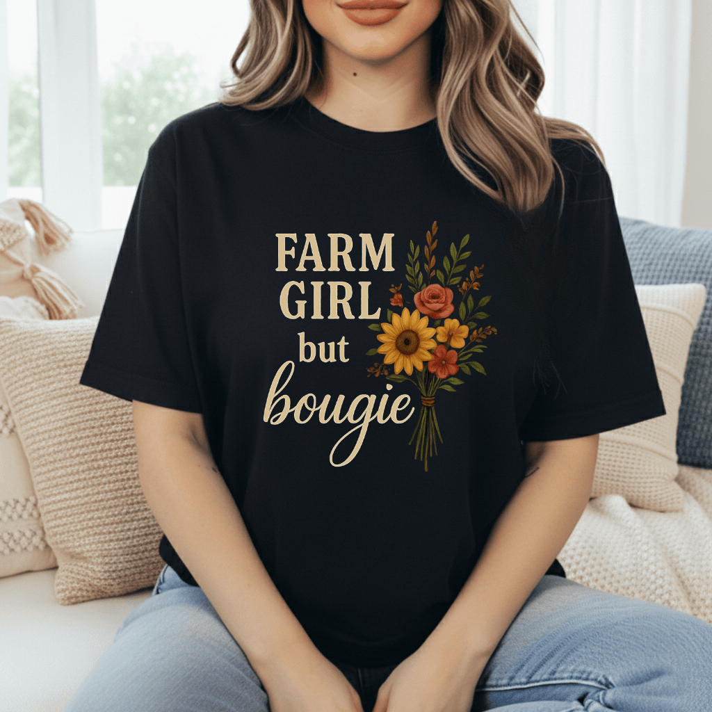 Bougie Farm Girl T-Shirt