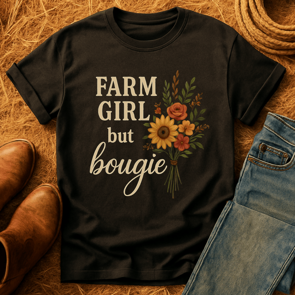 Bougie Farm Girl T-Shirt