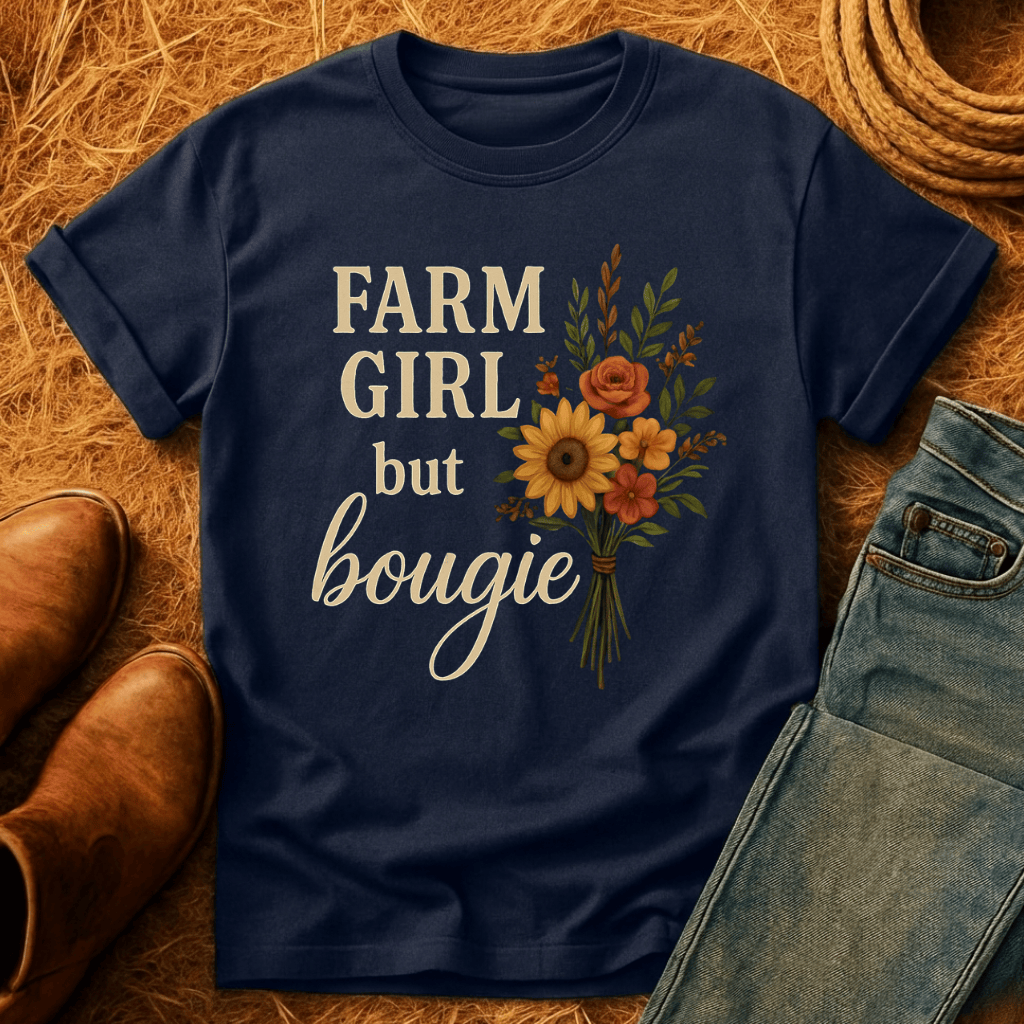 Bougie Farm Girl T-Shirt