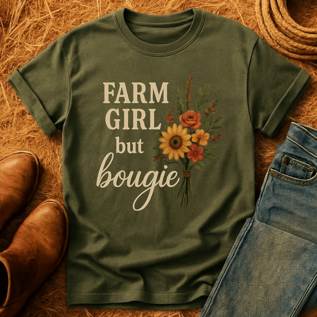 Bougie Farm Girl T-Shirt