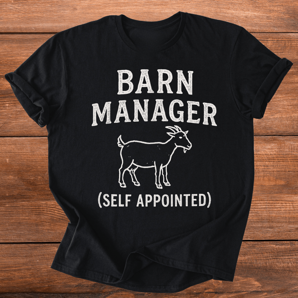 Goat Barn Manager T-Shirt