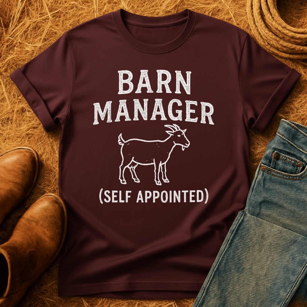 Goat Barn Manager T-Shirt