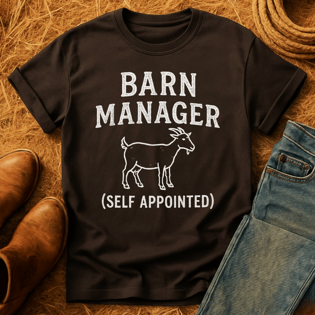 Goat Barn Manager T-Shirt