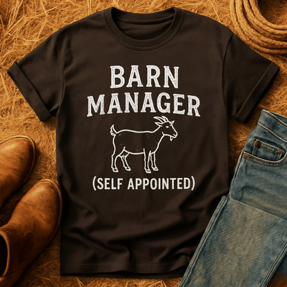 Goat Barn Manager T-Shirt