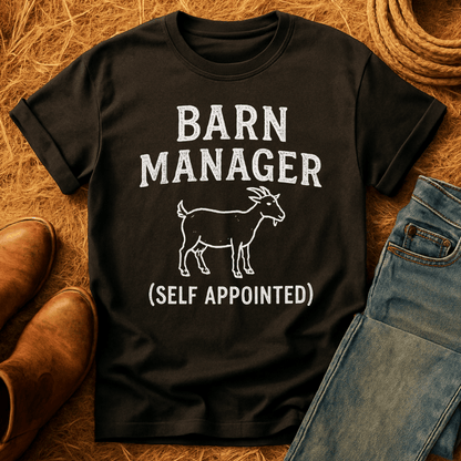 Goat Barn Manager T-Shirt