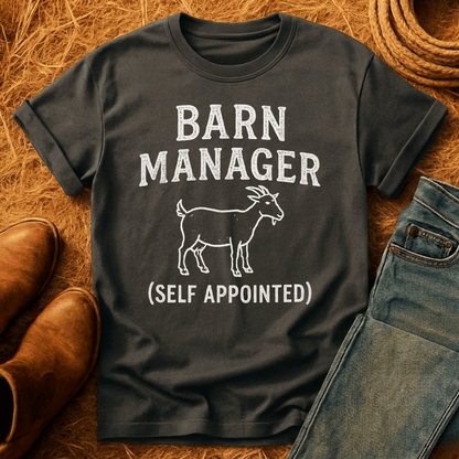 Goat Barn Manager T-Shirt