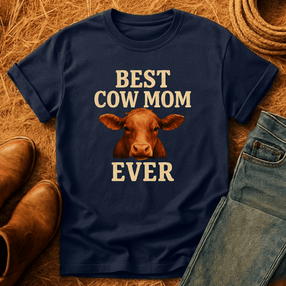 Best Cow Mom T-Shirt