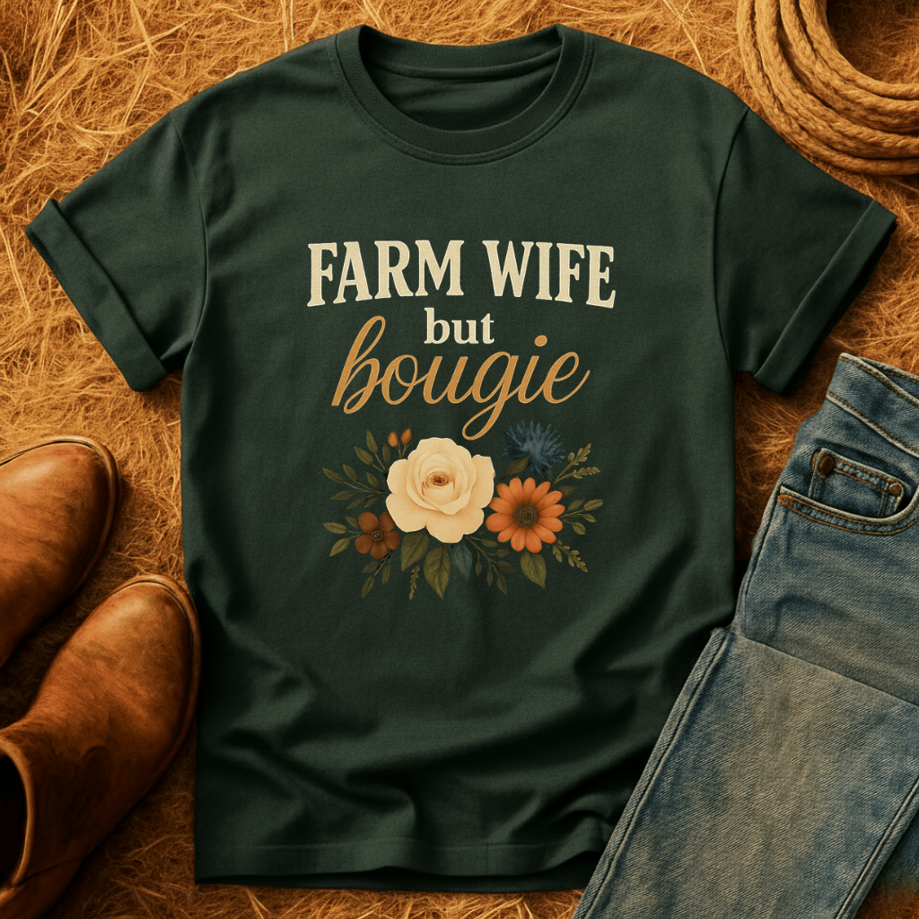 Bougie Farm Wife T-Shirt