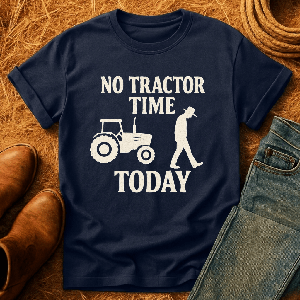 No Tractor Time T-Shirt