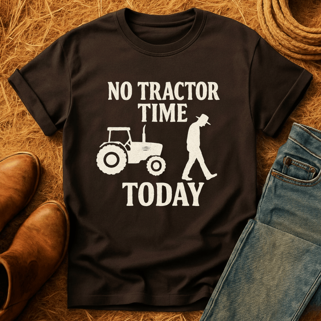 No Tractor Time T-Shirt