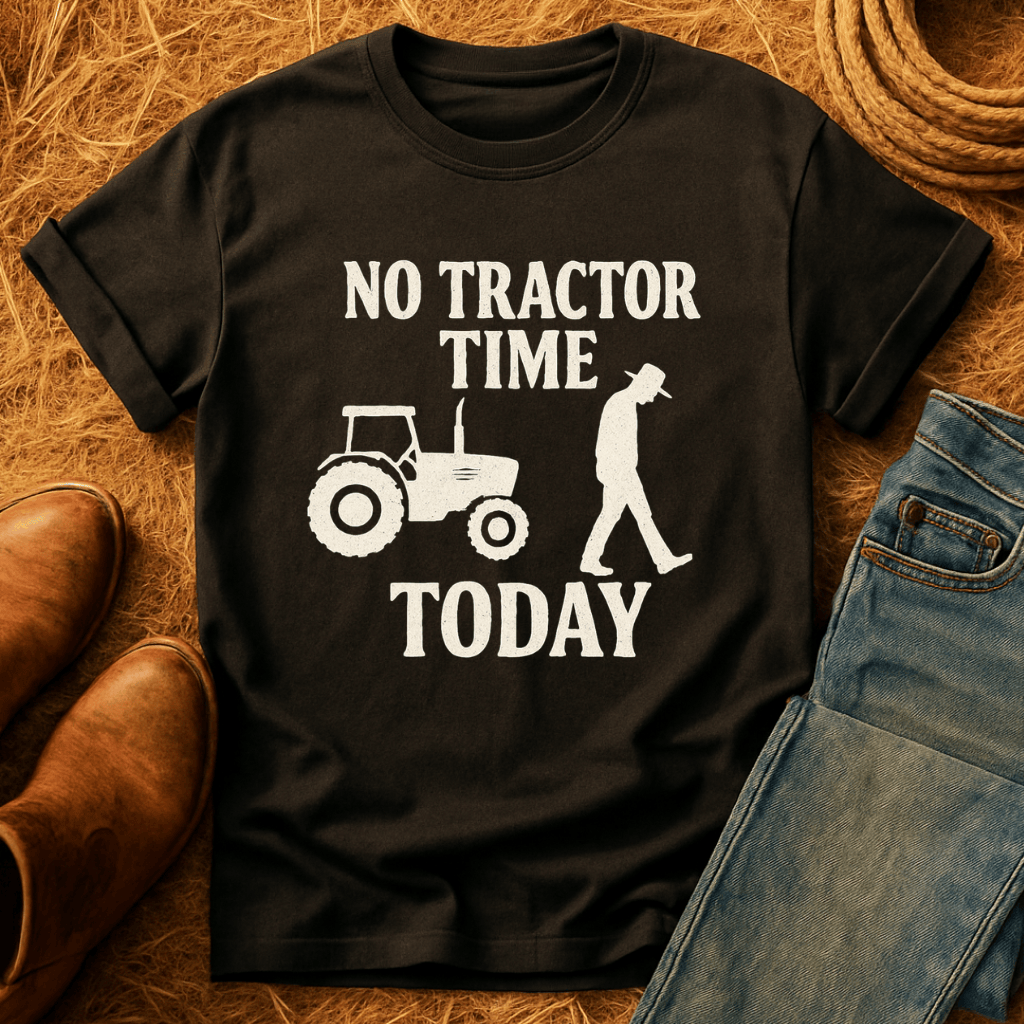 No Tractor Time T-Shirt