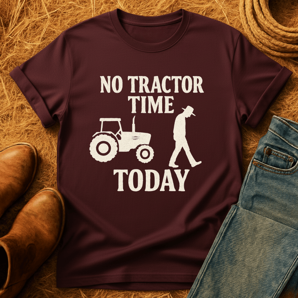 No Tractor Time T-Shirt