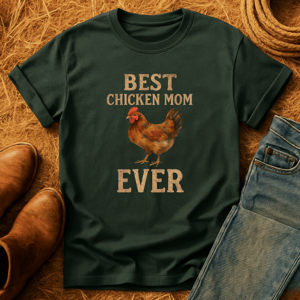 Best Chicken Mom T-Shirt