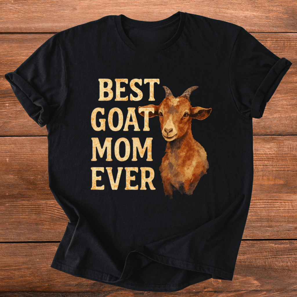 Best Goat Mom T-Shirt