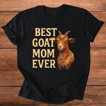Best Goat Mom T-Shirt
