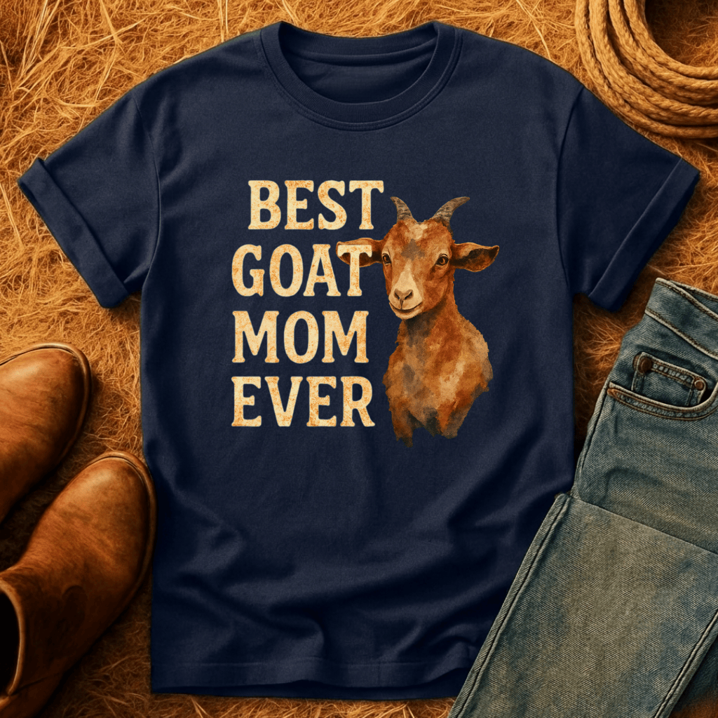 Best Goat Mom T-Shirt