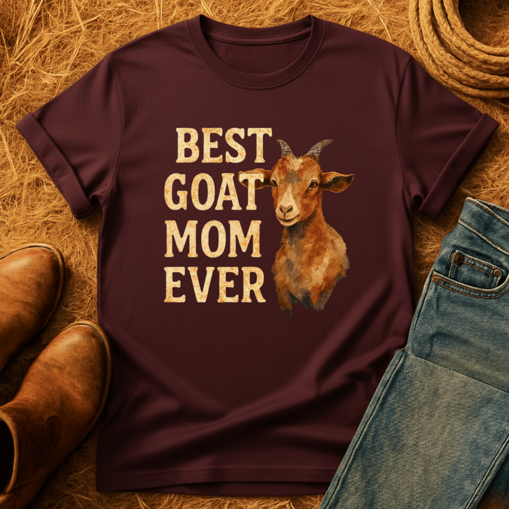 Best Goat Mom T-Shirt