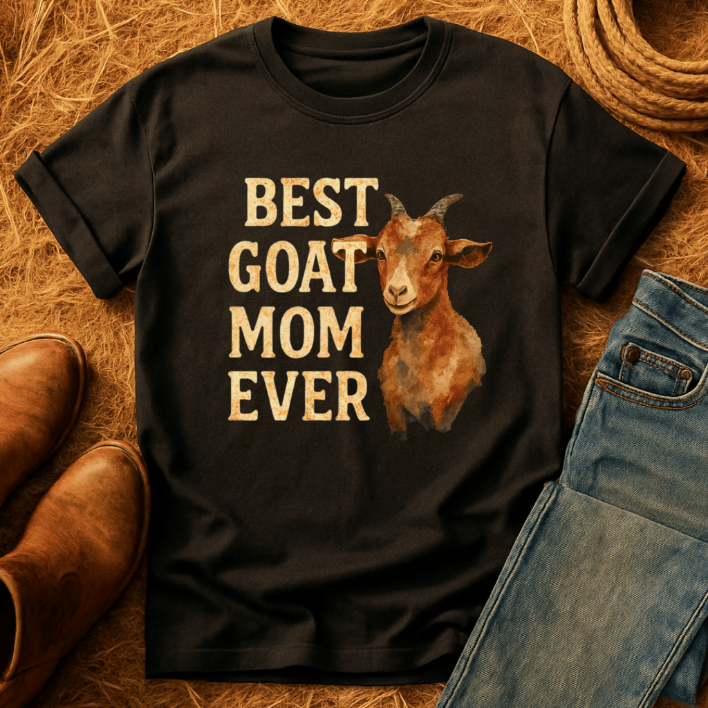 Best Goat Mom T-Shirt