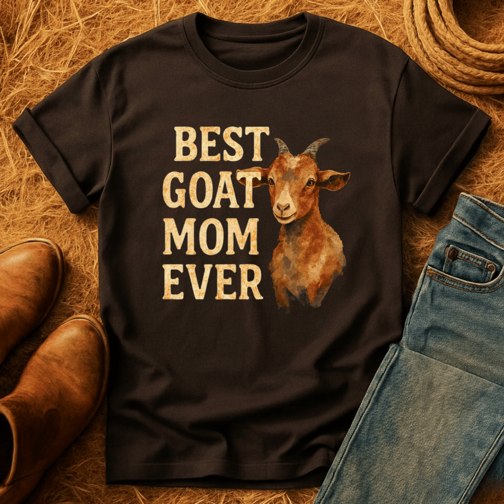 Best Goat Mom T-Shirt
