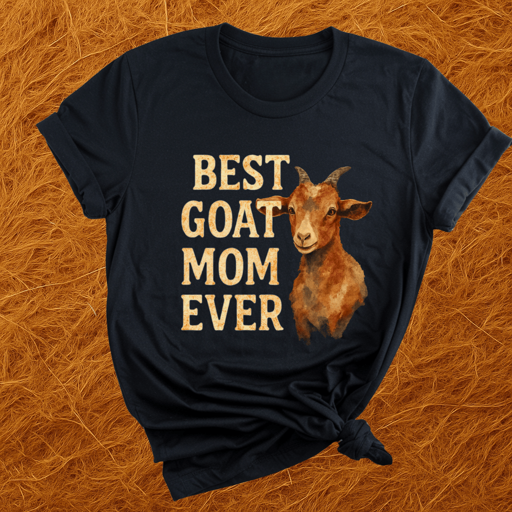 Best Goat Mom T-Shirt