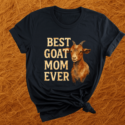 Best Goat Mom T-Shirt