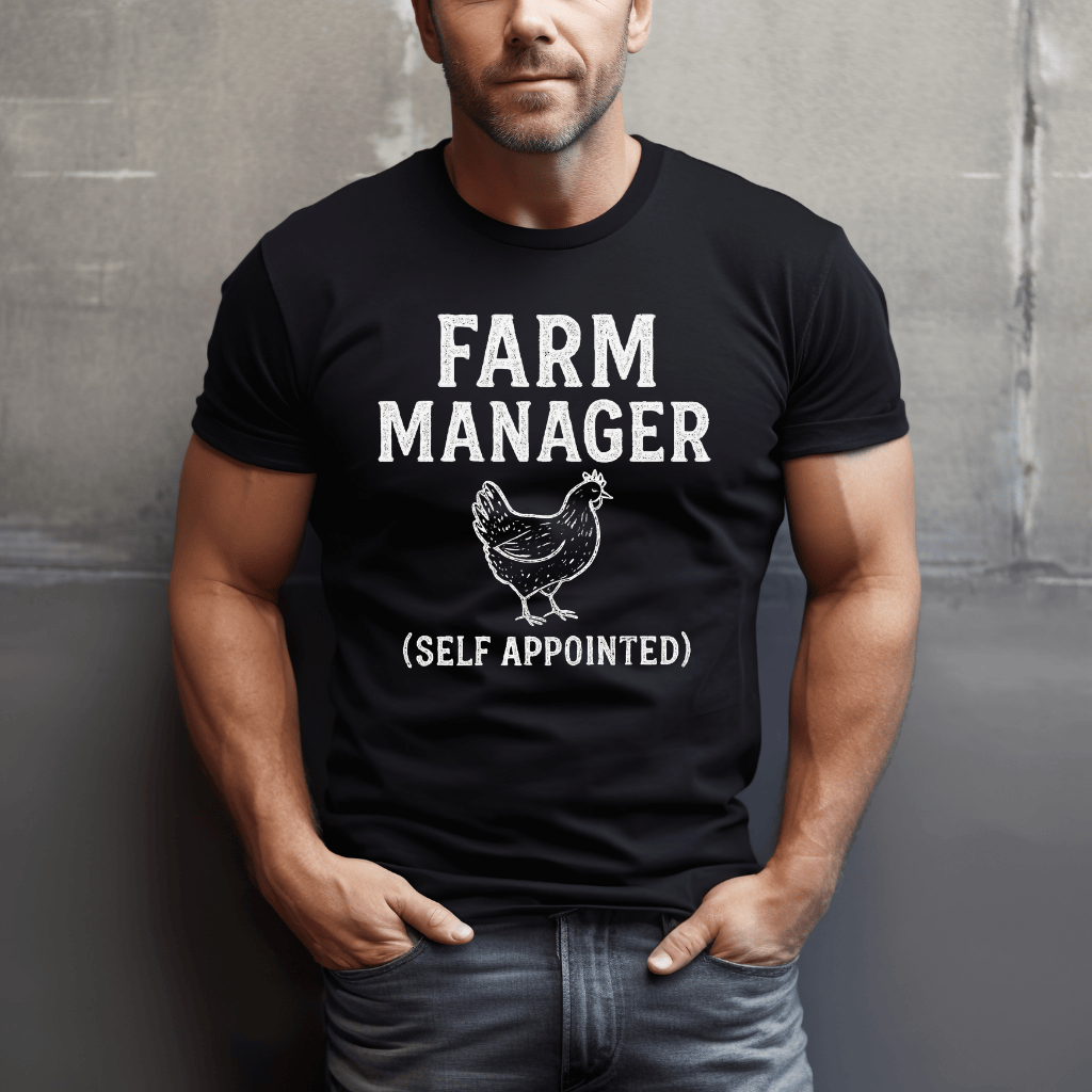 Chicken Farm Manager T-Shirt